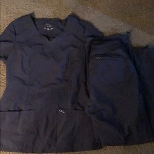Scrubs Xs Top Small Pettie bottoms